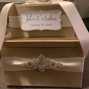 Wedding card envelope box